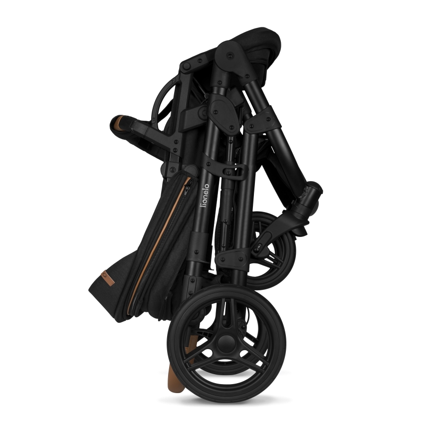 Lionelo - Πολυλειτουργικό καρότσι 2-σε-1 MARI TOUR Black Onyx