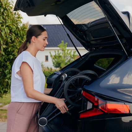 Lionelo - Πολυλειτουργικό καρότσι 3 σε 1 MIKA PLUS Καφέ-σκουριά