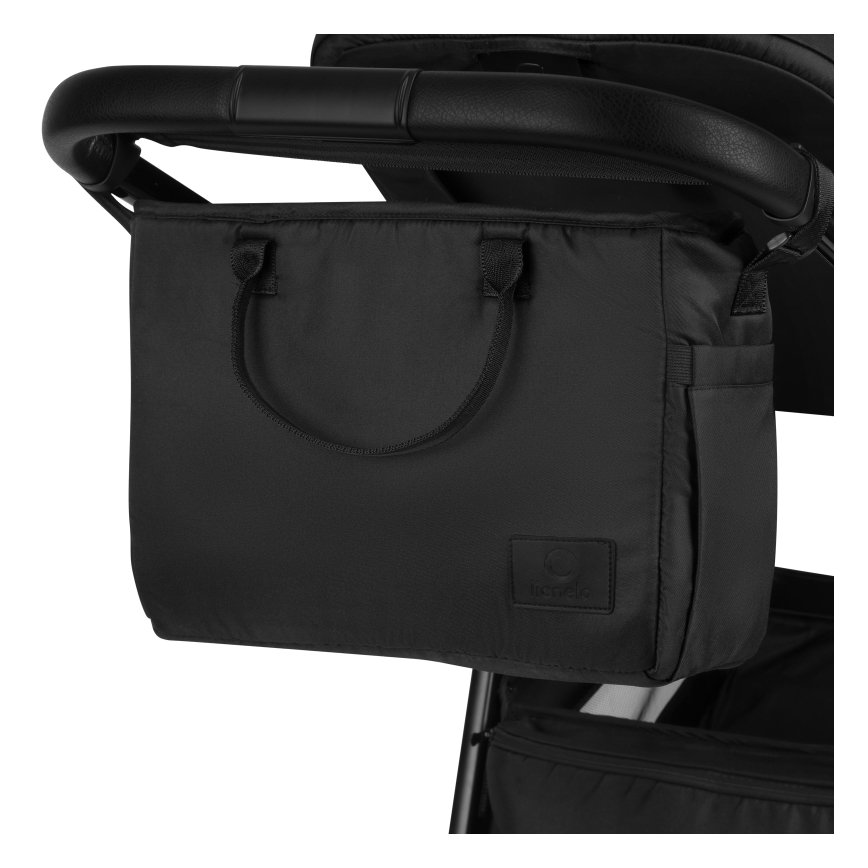 Lionelo - Πολυμορφικό καρότσι 2-σε-1 LAYLA Μαύρο Όνυξ