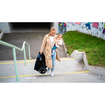 Lionelo - Πολυμορφικό καρότσι 2-σε-1 MIKA Navy Blue