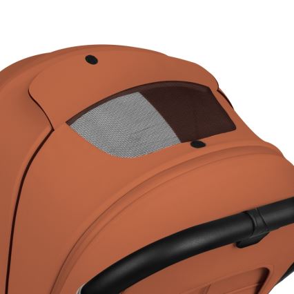 Lionelo - Πολυμορφικό καρότσι 2-σε-1 MIKA PLUS Καφέ σκουριά