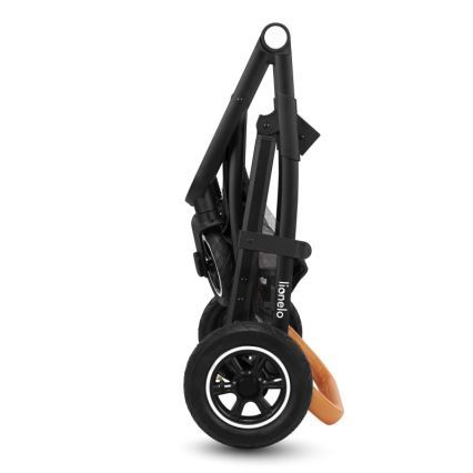 Lionelo - Πολυμορφικό καρότσι 3 σε 1 AMBER Γκρι Γραφίτης