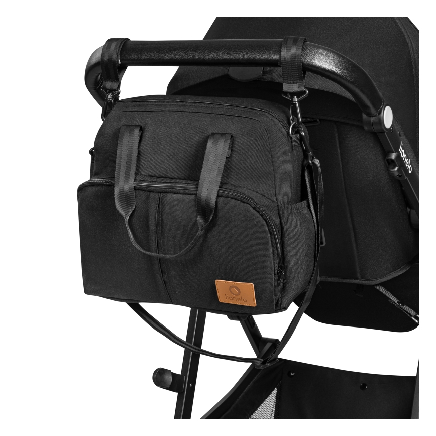 Lionelo - Πολυμορφικό καρότσι 3-σε-1 BIANKA Μαύρο Όνυξ