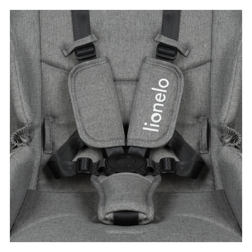 Lionelo - Πολυμορφικό καρότσι 3 σε 1 MERIL Grey Stone