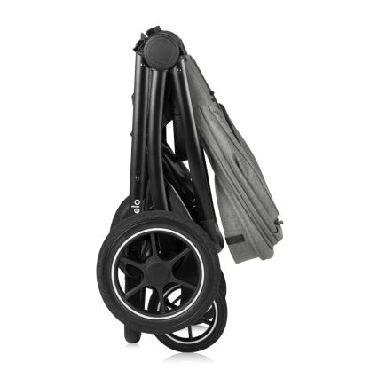 Lionelo - Πολυμορφικό καρότσι 3 σε 1 MERIL Grey Stone