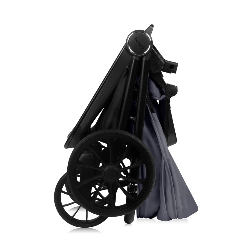 Lionelo - Πολυμορφικό καρότσι 3 σε 1 MIKA PLUS Πέτρινο γκρι