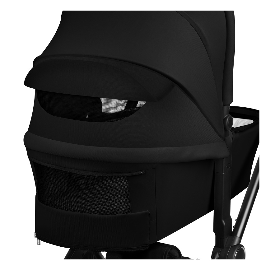 Lionelo - Πολυμορφικό καρότσι 3 σε 1 MIKA PLUS Μαύρο Όνυξ