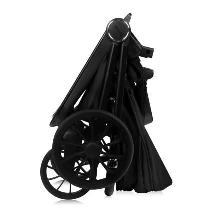 Lionelo - Πολυμορφικό καρότσι 3 σε 1 MIKA PLUS Μαύρο Όνυξ