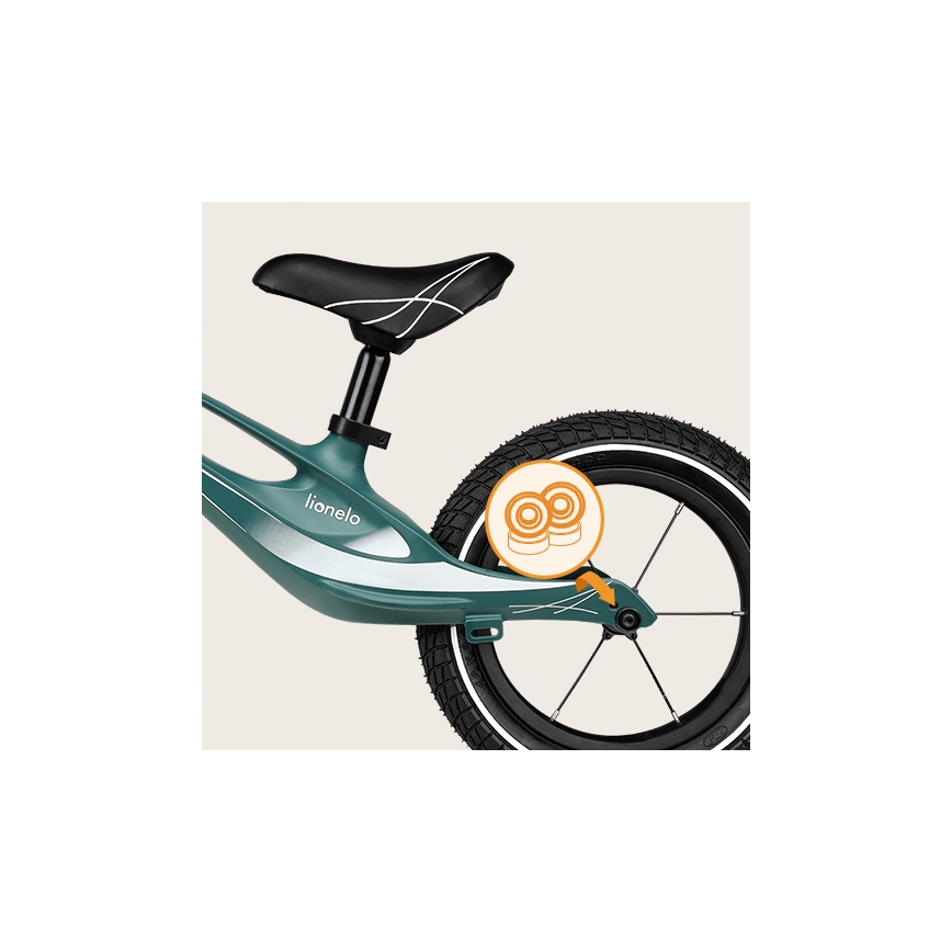 Lionelo - Ποδήλατο Ισορροπίας BART AIR πράσινο