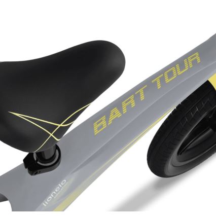 Lionelo - Ποδήλατο Ισορροπίας BART TOUR γκρι/κίτρινο