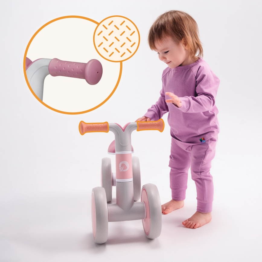 Lionelo - Ποδήλατο ισορροπίας VILLY Pink Rose