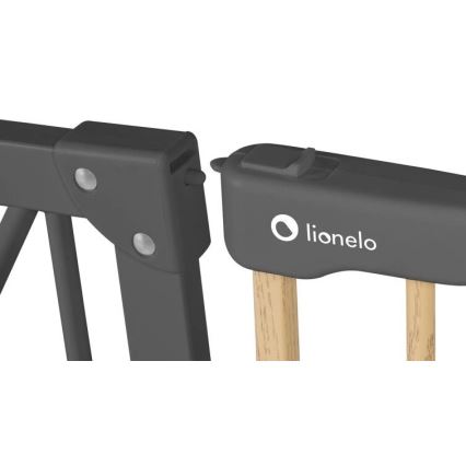 Lionelo - Πύλη ασφαλείας TRUUS SLIM μαύρο/μπεζ