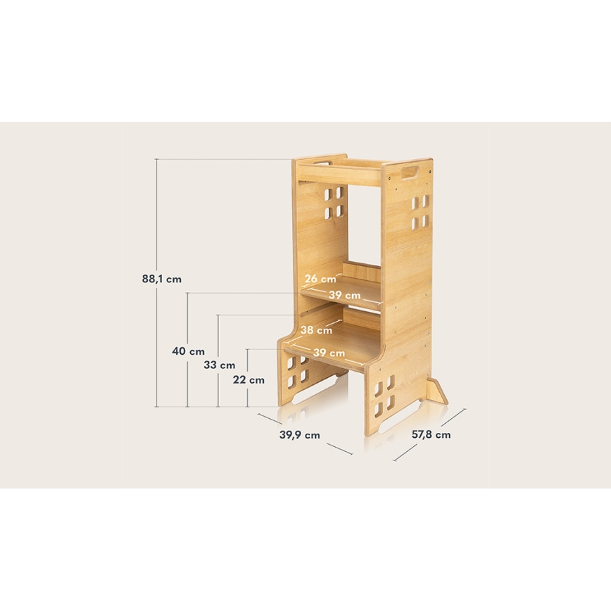 Lionelo - Πύργος μάθησης CASS Natural