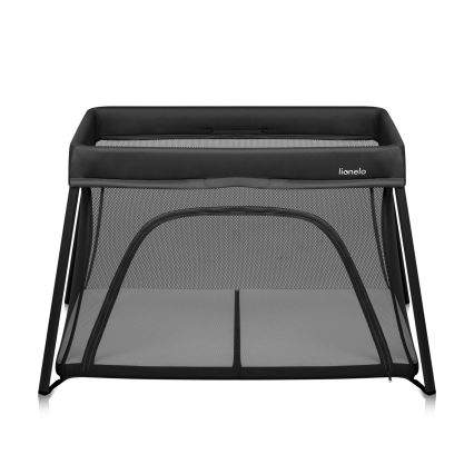 Lionelo - Ταξιδιωτική κούνια 3 σε 1 ALICE Μαύρο