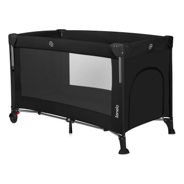 Lionelo - Ταξιδιωτική κούνια 3 σε 1 ELLEN Black Carbon