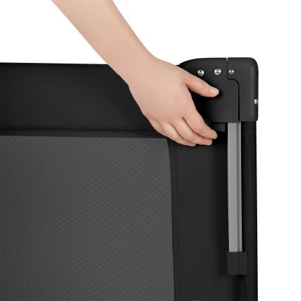 Lionelo - Ταξιδιωτική κούνια 3 σε 1 ELLEN Black Carbon