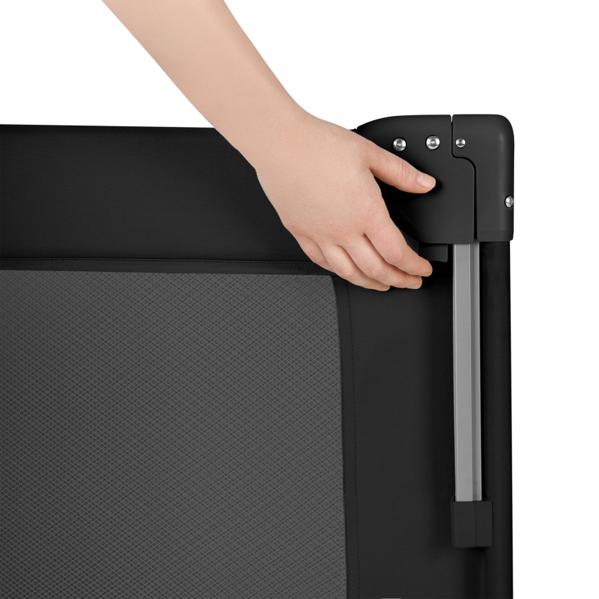 Lionelo - Ταξιδιωτική κούνια 3 σε 1 ELLEN Black Carbon