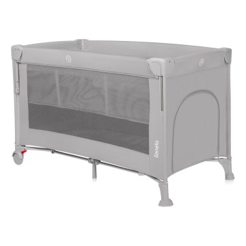 Lionelo - Ταξιδιωτική κούνια 3-σε-1 ELLEN Γκρι Concrete