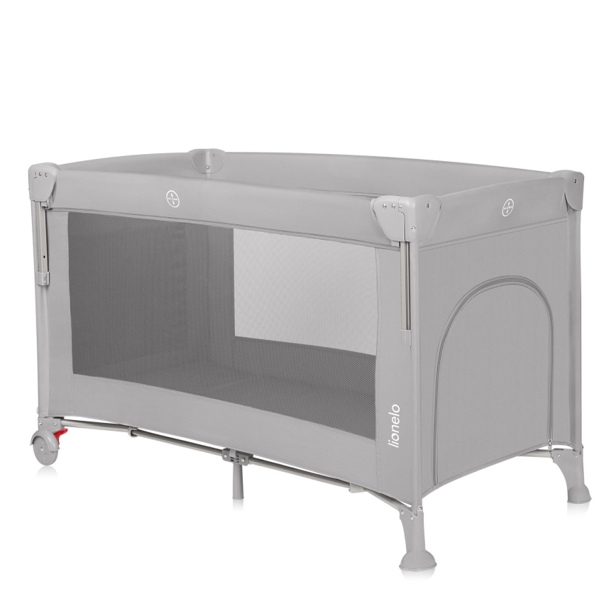 Lionelo - Ταξιδιωτική κούνια 3-σε-1 ELLEN Γκρι Concrete