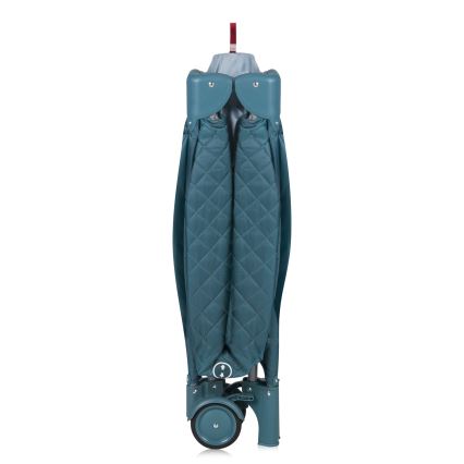 Lionelo - Ταξιδιωτική κούνια FLOWER Πράσινο-Τουρκουάζ