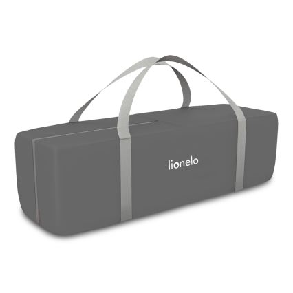Lionelo - Ταξιδιωτική κούνια FLOWER Γκρι Σκανδιναβική