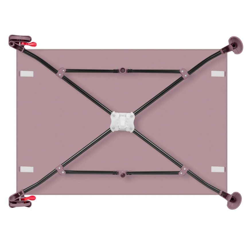 Lionelo - Ταξιδιωτικό κρεβατάκι LAURA Ροζ Νουντ