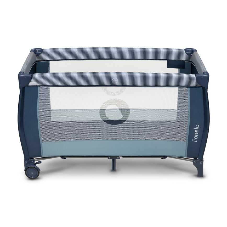 Lionelo - Ταξιδιωτικό κρεβατάκι SVEN PLUS μπλε
