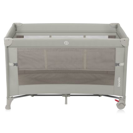 Lionelo - Ταξιδιωτικό παιδικό κρεβατάκι 3 σε 1 ELLEN Μπεζ Άμμος