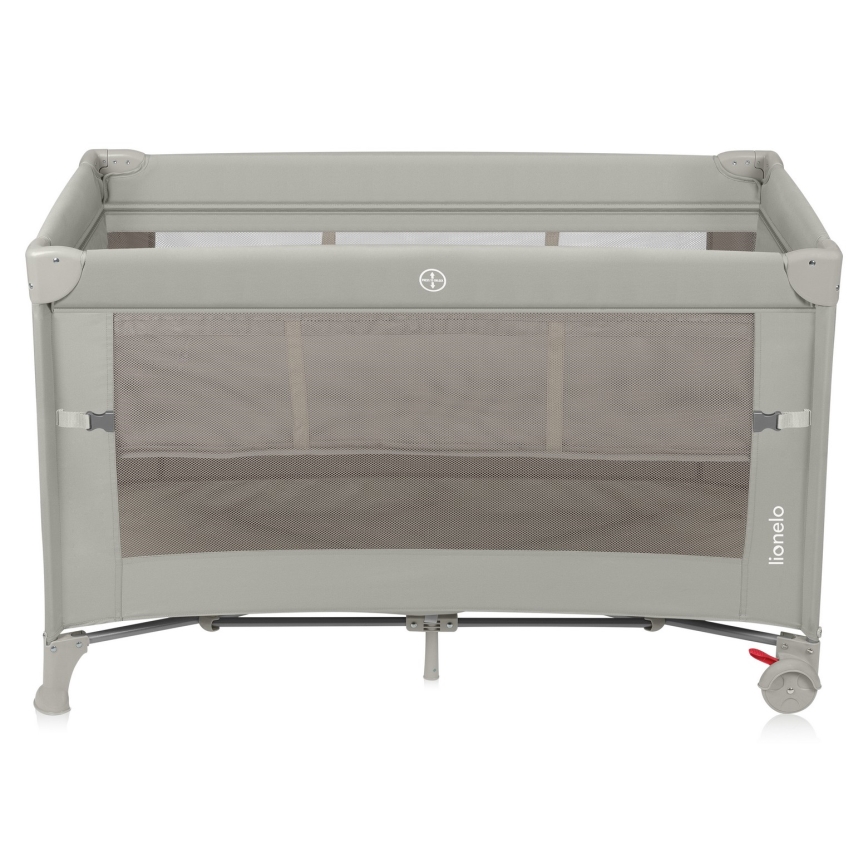 Lionelo - Ταξιδιωτικό παιδικό κρεβατάκι 3 σε 1 ELLEN Μπεζ Άμμος