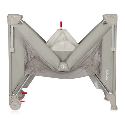 Lionelo - Ταξιδιωτικό παιδικό κρεβατάκι 3 σε 1 ELLEN Μπεζ Άμμος