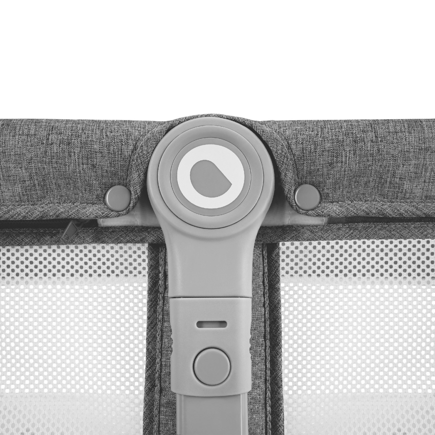 Lionelo - Ταξιδιωτικό παρκοκρεβάτι 3 σε 1 MALIN Grey Stone