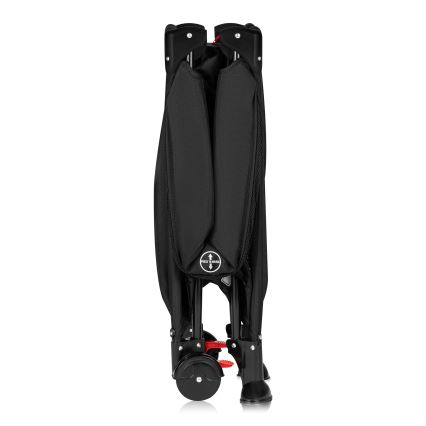 Lionelo - Ταξιδιωτικό παρκοκρέβατο LAURA Μαύρο Carbon