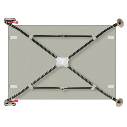 Lionelo - Ταξιδιωτικό παρκοκρέβατο LAURA Μπεζ Άμμος