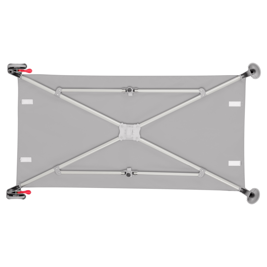 Lionelo - Ταξιδιωτικό βρεφικό κρεβάτι 3 σε 1 ELLEN Γκρι Μπετόν