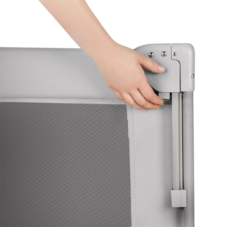 Lionelo - Ταξιδιωτικό βρεφικό κρεβάτι 3 σε 1 ELLEN Γκρι Μπετόν