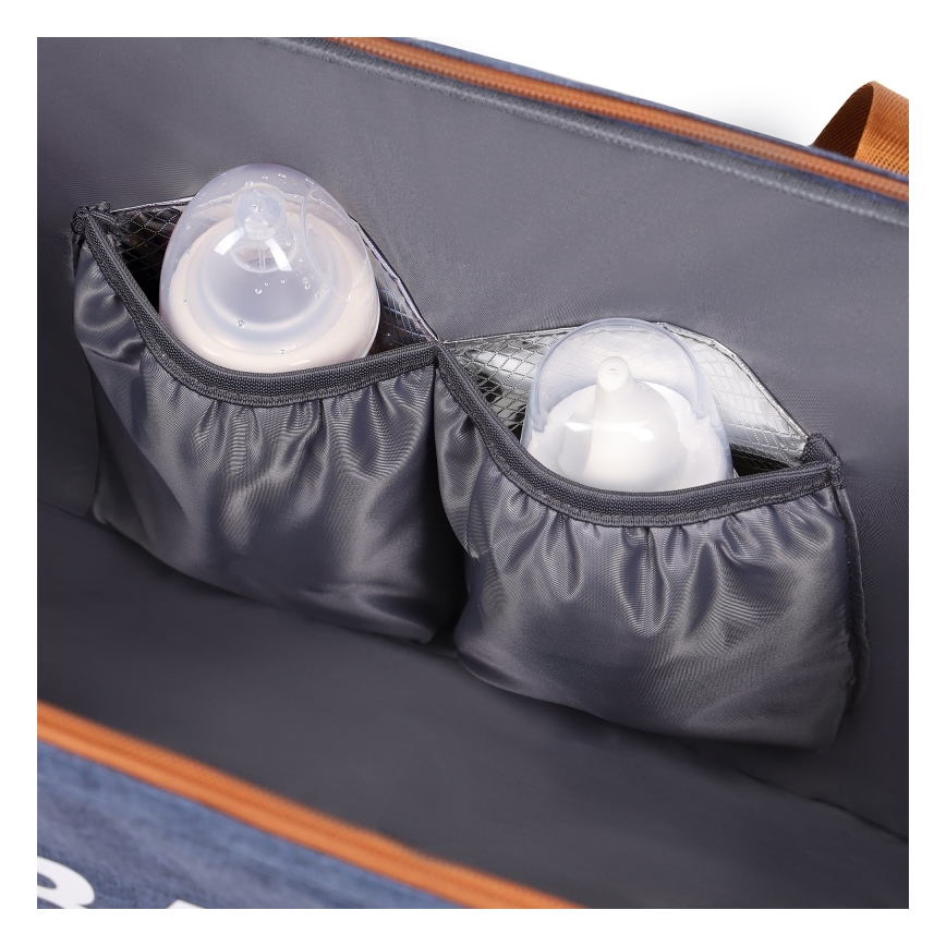 Lionelo - Τσάντα αλλαξιέρα για καροτσάκι IDA Μπλε τζιν