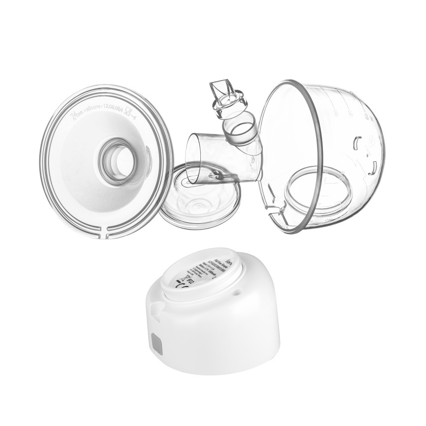 Lionelo - Ηλεκτρική επαναφορτιζόμενη αντλία μητρικού γάλακτος FIDI FREE SIMPLE 5V 1000 mAh 180 ml