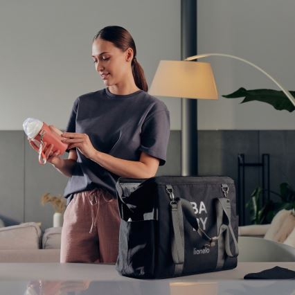 Lionelo - Επαναφορτιζόμενος θερμαντήρας μπιμπερό THERMUP GO EVO 18W/5V ροζ