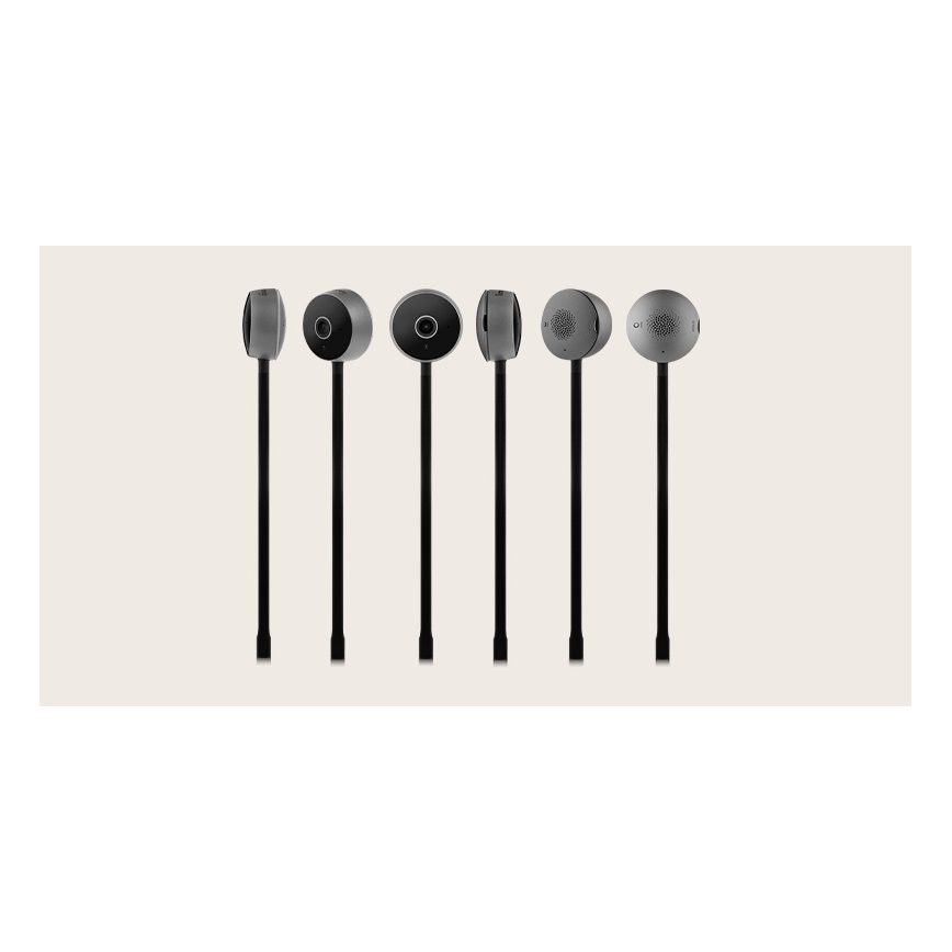 Lionelo - Έξυπνο βρεφικό μόνιτορ BABYLINE SMART Wi-Fi Black