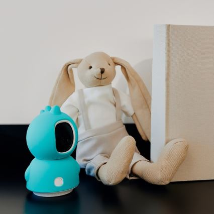 Lionelo - Έξυπνο βρεφικό μόνιτορ BABYLINE VIEW Wi‑Fi 5V Λευκό