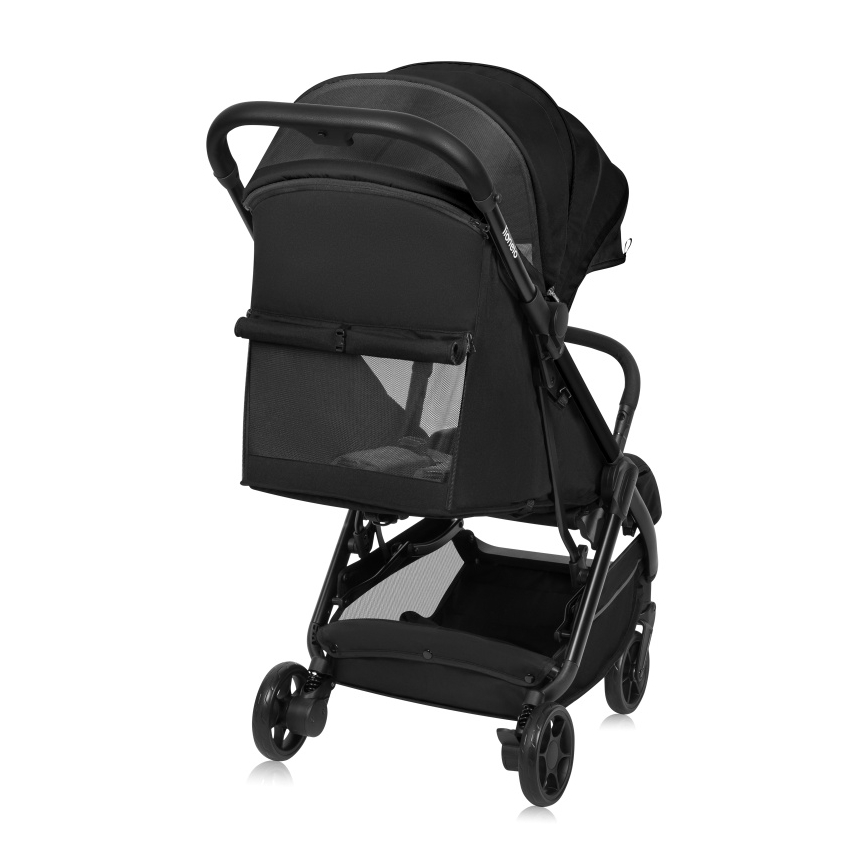 Lionelo - Αθλητικό βρεφικό καροτσάκι JULIE AIR Black Onyx