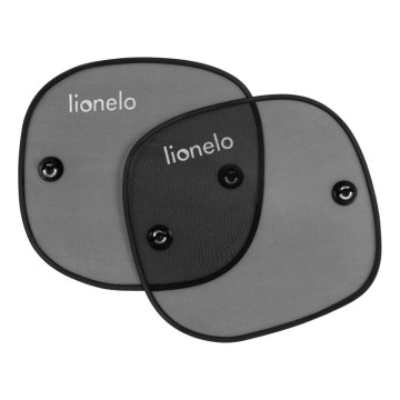 Lionelo - Αντηλιακή κουκούλα με βεντούζα SUNSHADE, 2 τεμ., Μαύρο