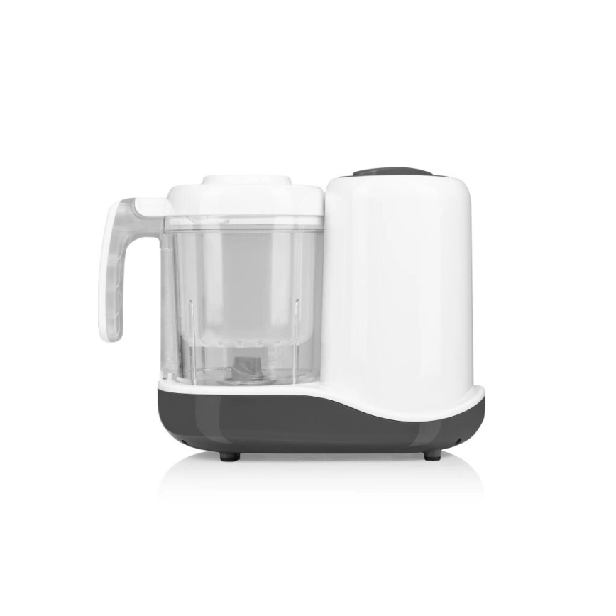 Lionelo - Ατμομάγειρας 5σε1 BABYMENU 110W/230V λευκό/γκρι
