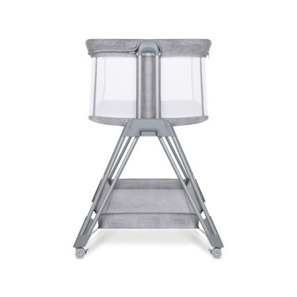 Lionelo - Βρεφική κούνια 2 σε 1 LUNA γκρι