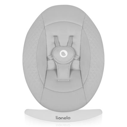 Lionelo - Βρεφική κούνια με μελωδία IRIS Grey Concrete