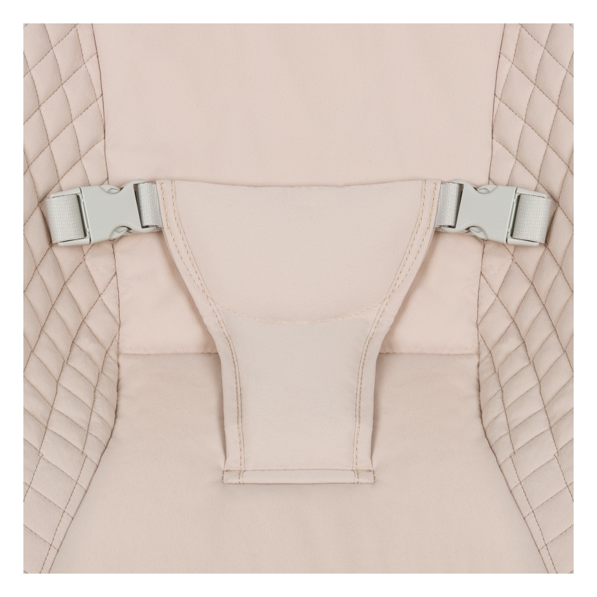 Lionelo - Βρεφική κούνια με μελωδία RIO 4xC Beige Latte + τηλεχειριστήριο