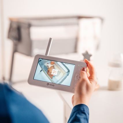 Lionelo - Βρεφική συσκευή παρακολούθησης με οθόνη BABYLINE 6.2 5V 3600 mAh