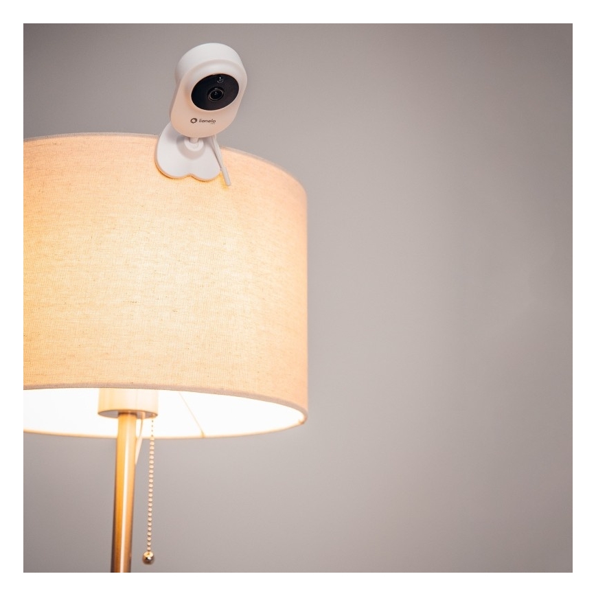 Lionelo - Βρεφικό μόνιτορ με οθόνη BABYLINE 6.2 5V 3600 mAh