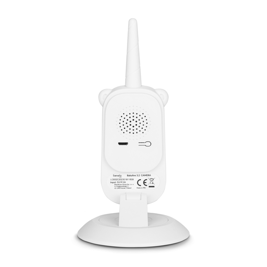 Lionelo - Βρεφικό μόνιτορ BABYLINE CAMERA 3.2 5V