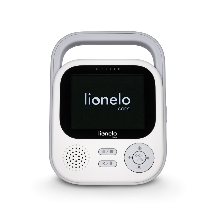 Lionelo - Βρεφικό μόνιτορ με οθόνη BABYLINE 3.2, 5V 2600 mAh